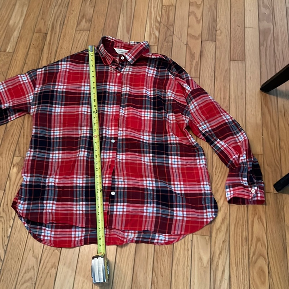 Old navy plaid button down